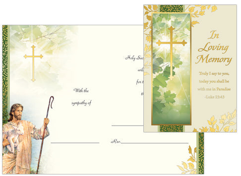 Mass Cards: In Loving Memory