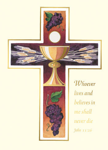 Mass Cards: John 11:26
