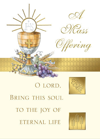Mass Cards: A Mass Offering