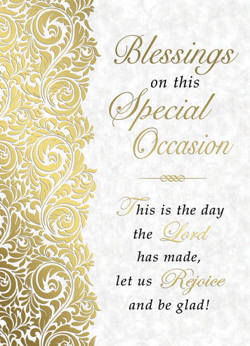 Mass Cards: Blessings On This Special Occasion